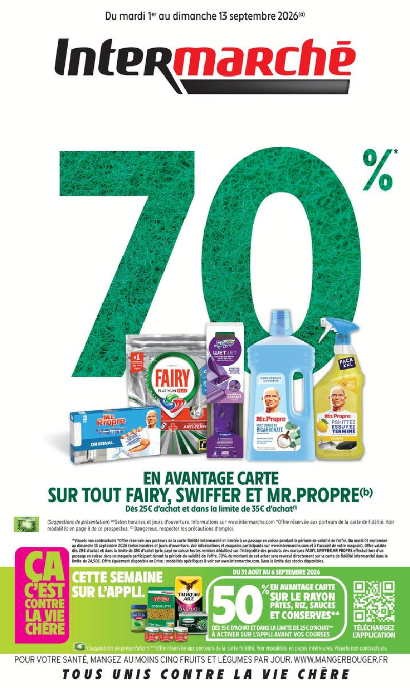 Intermarché Express catalogue du 01/09 au 14/09/2026 – page 1