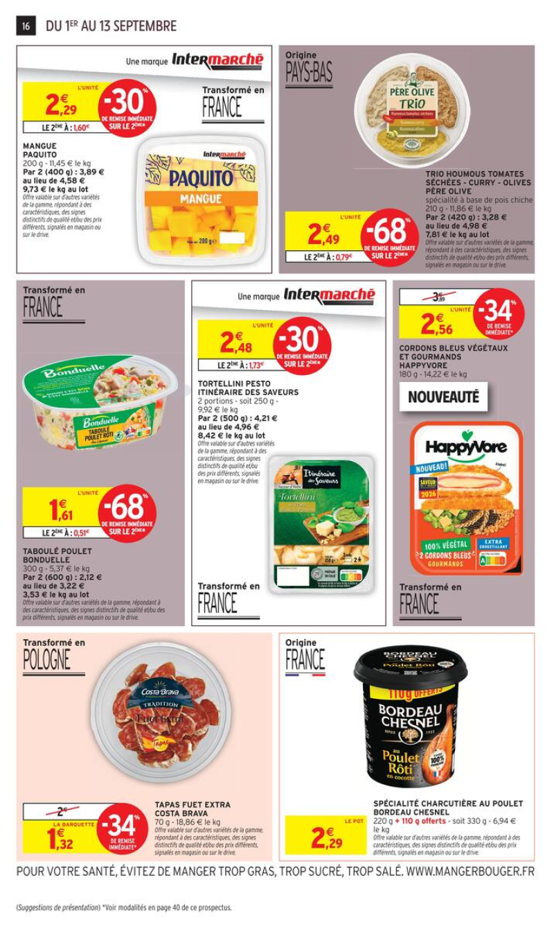Intermarché Hyper catalogue du 01/09 au 14/09/2026 – page 16