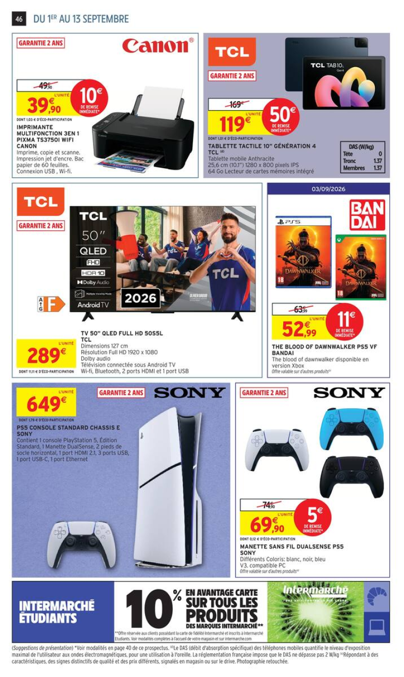 Intermarché Hyper catalogue du 01/09 au 14/09/2026 – page 46