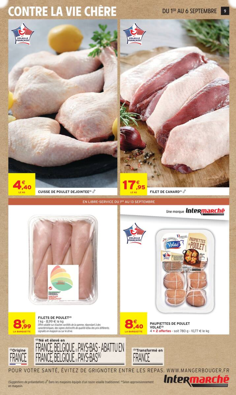Intermarché Hyper catalogue du 01/09 au 14/09/2026 – page 9
