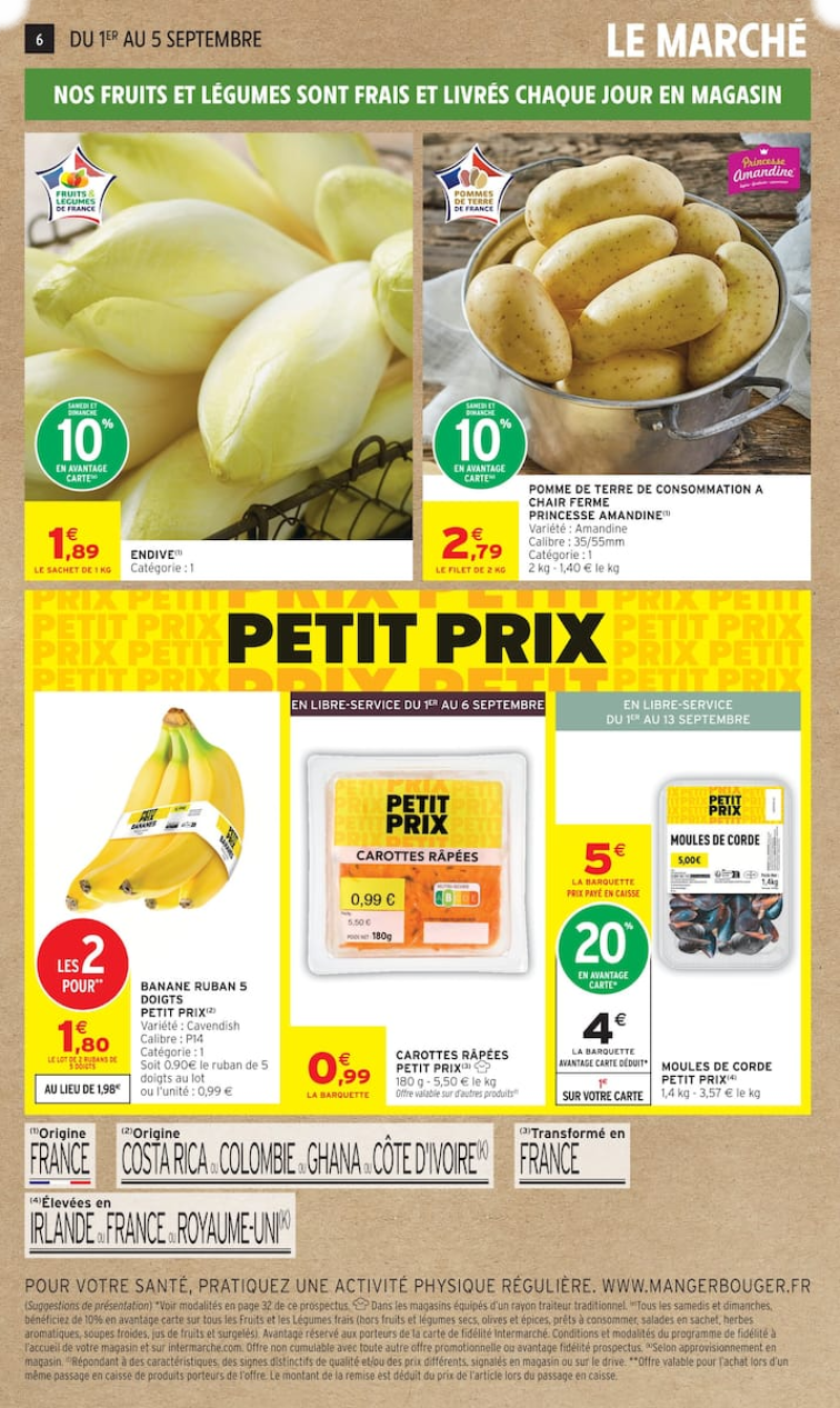 Intermarché Super catalogue du 01/09 au 14/09/2026 – page 6