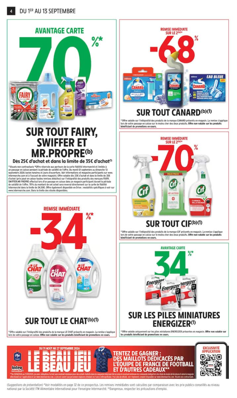 Intermarché Super catalogue du 01/09 au 14/09/2026 – page 4