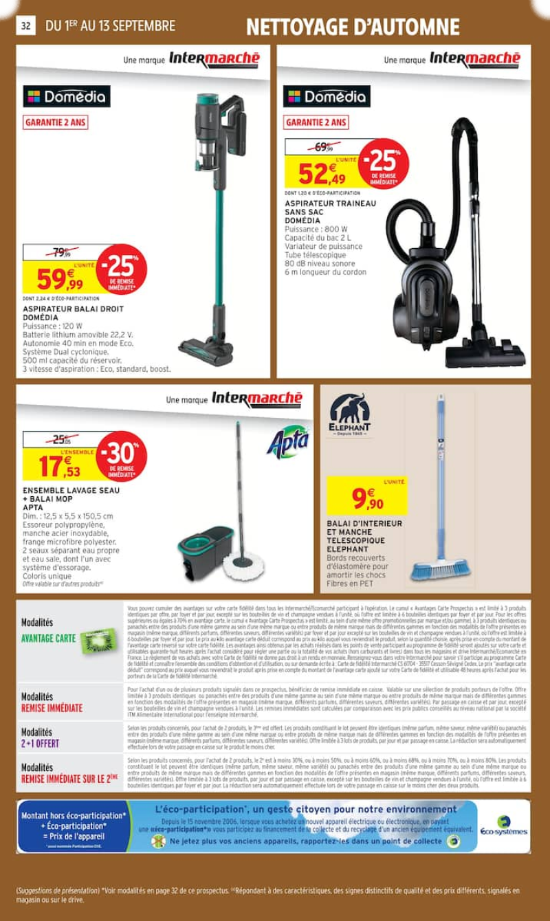 Intermarché Super catalogue du 01/09 au 14/09/2026 – page 32