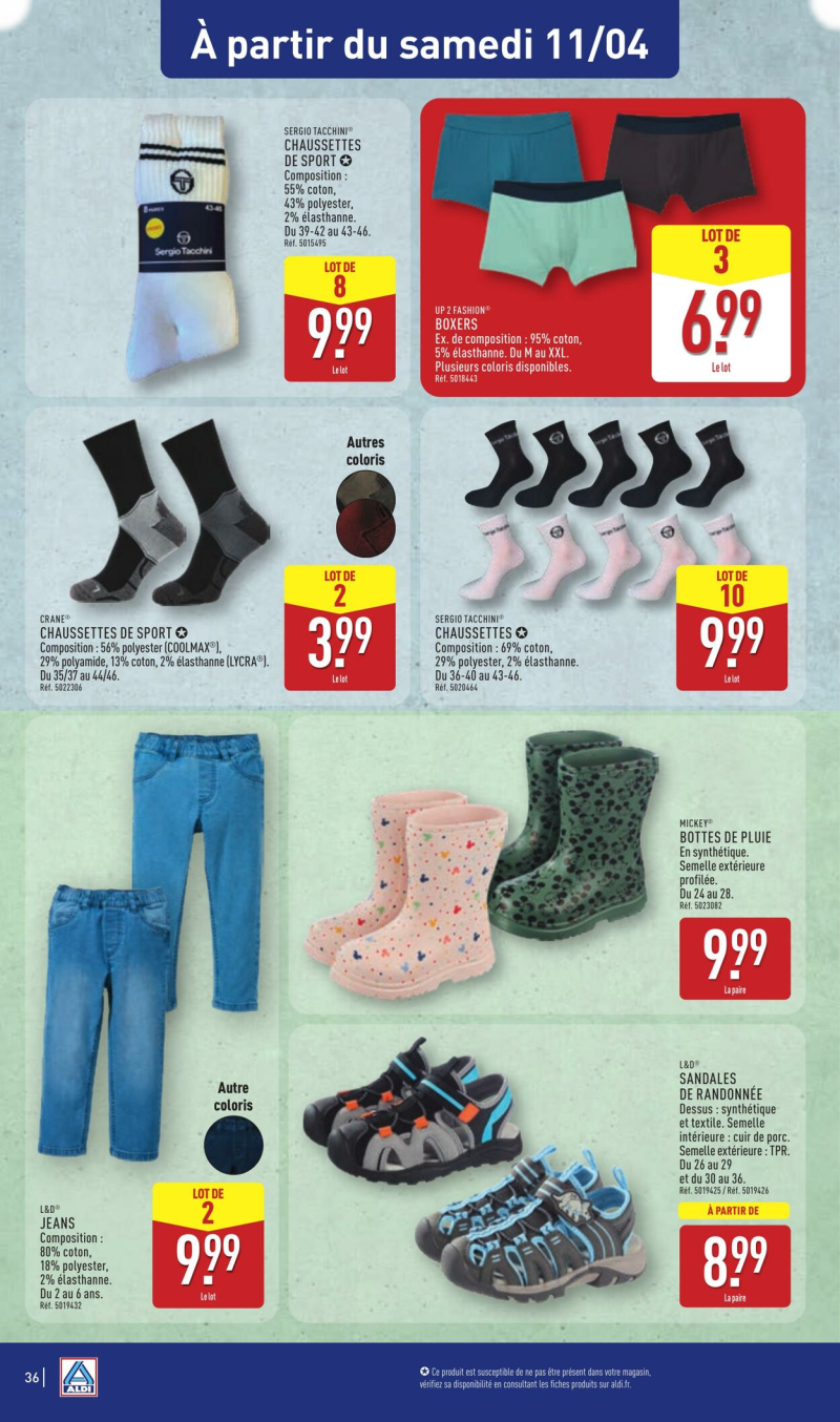 Aldi catalogue du 31/03 au 07/04/2026 – page 40