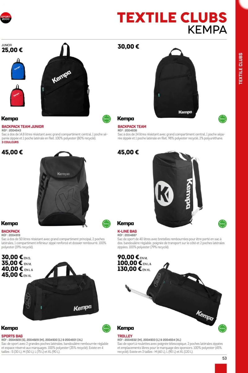 Sport 2000 catalogue du 01/01 au 02/01/2026 – page 53