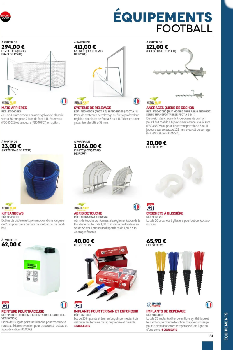 Sport 2000 catalogue du 01/01 au 02/01/2026 – page 181