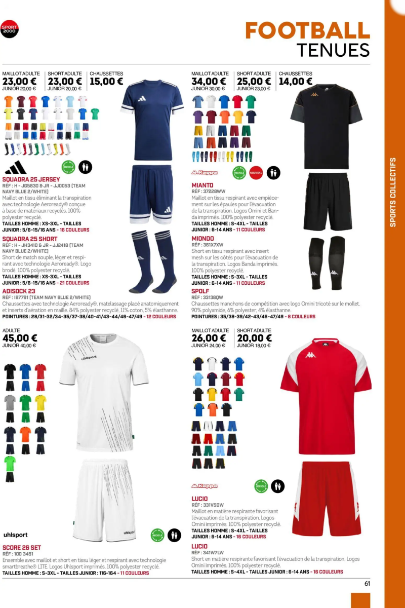 Sport 2000 catalogue du 01/01 au 02/01/2026 – page 61