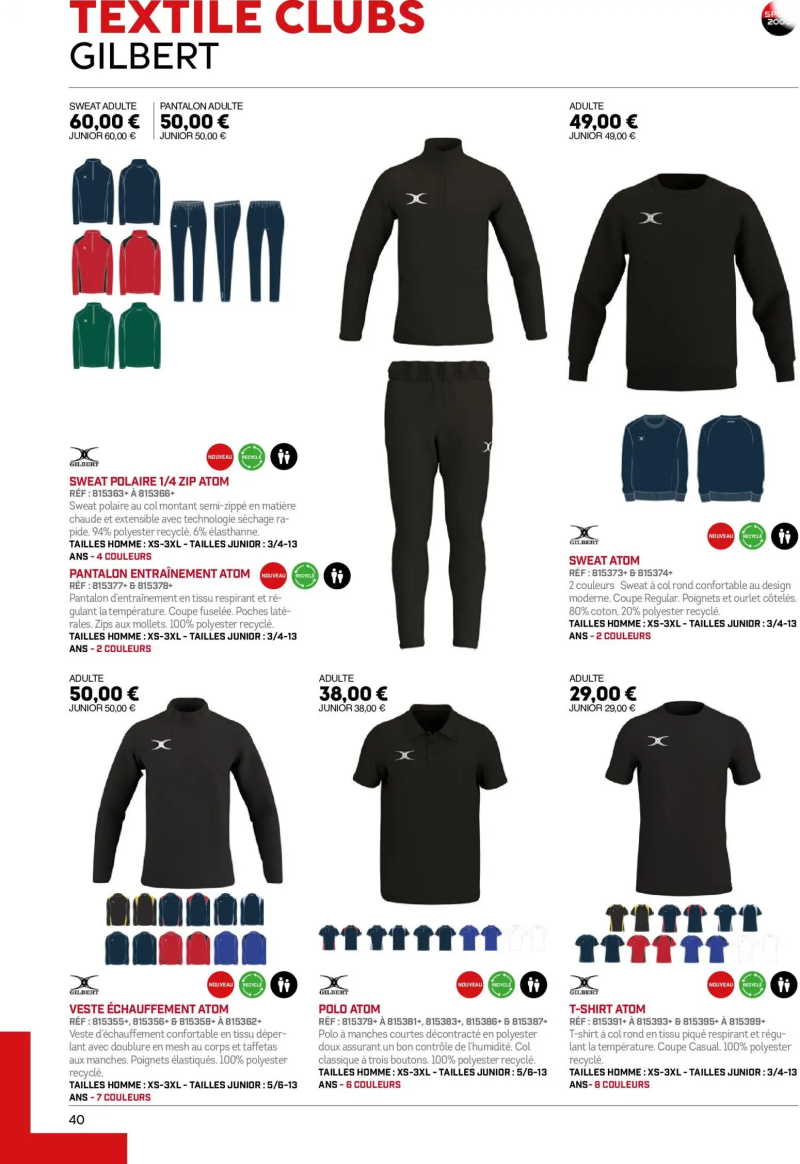 Sport 2000 catalogue du 01/01 au 02/01/2026 – page 40