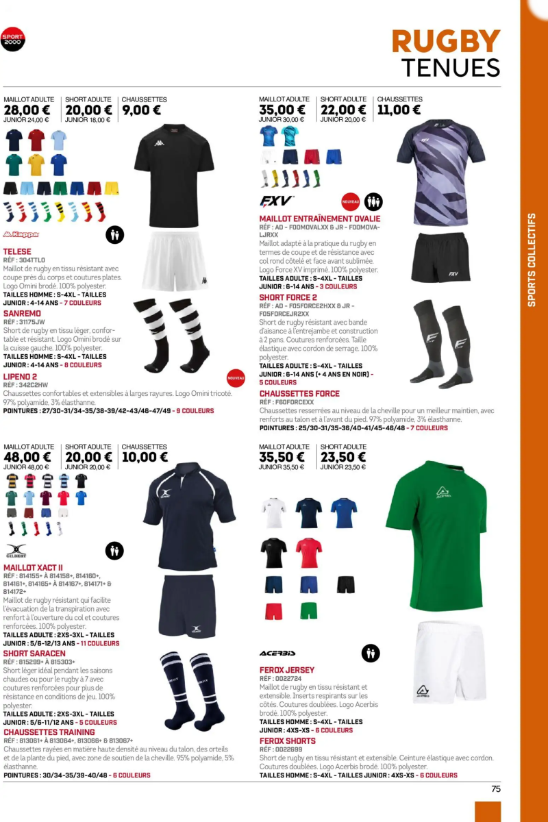 Sport 2000 catalogue du 01/01 au 02/01/2026 – page 75