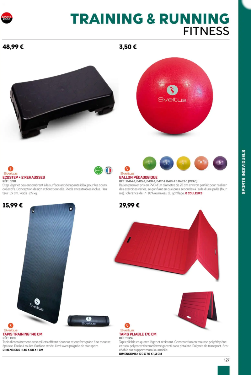 Sport 2000 catalogue du 01/01 au 02/01/2026 – page 127