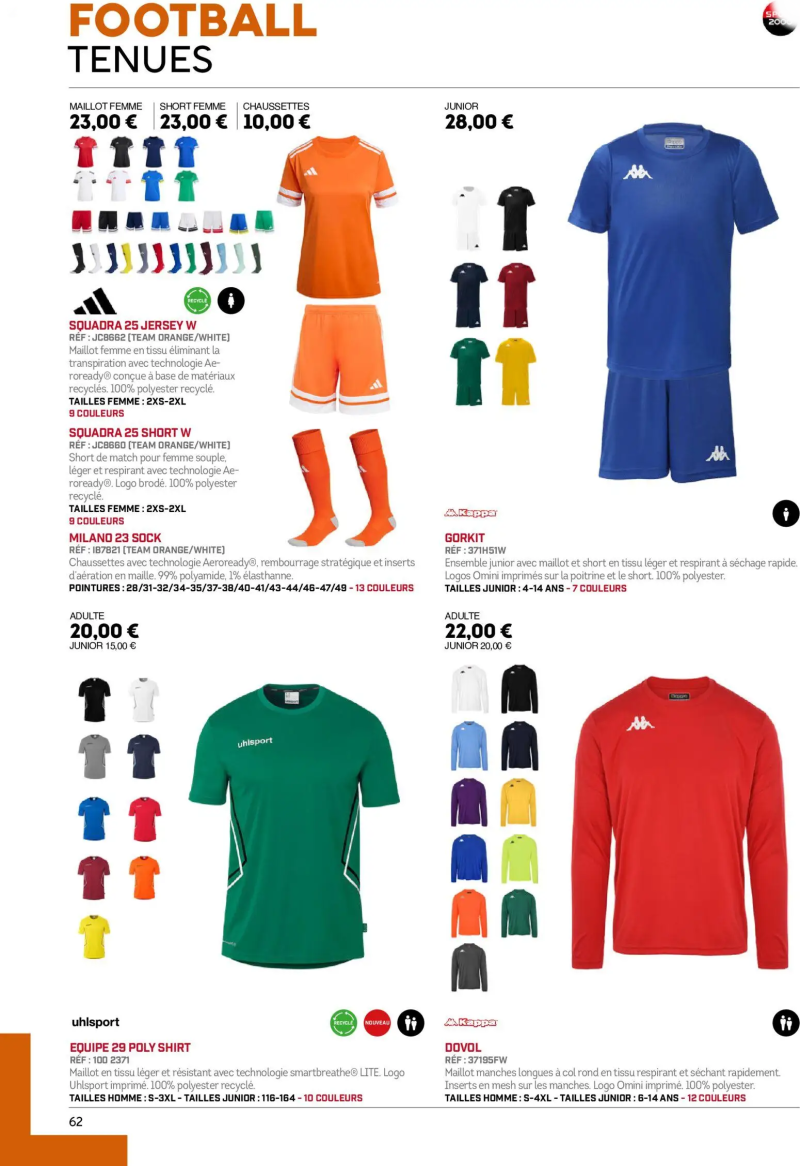 Sport 2000 catalogue du 01/01 au 02/01/2026 – page 62