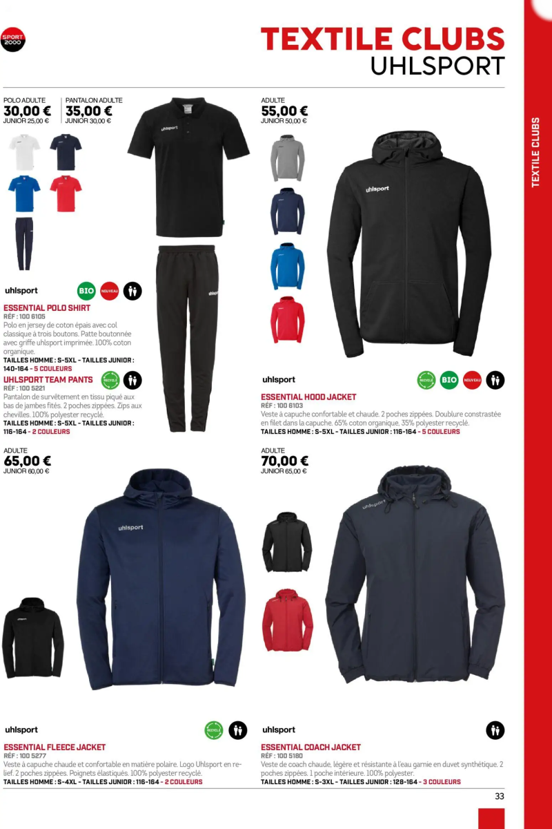 Sport 2000 catalogue du 01/01 au 02/01/2026 – page 33