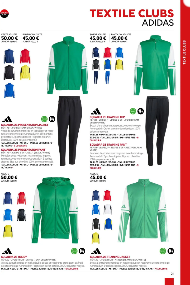 Sport 2000 catalogue du 01/01 au 02/01/2026 – page 21