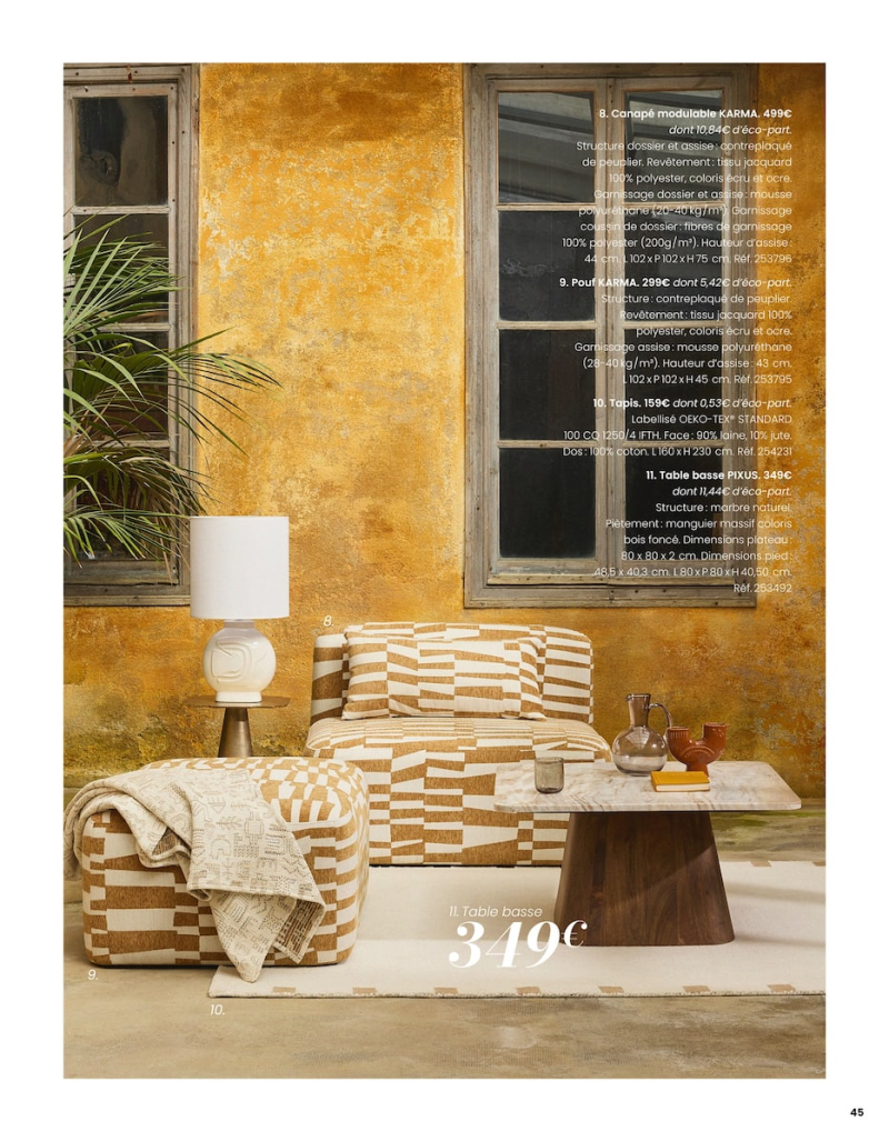 Maisons du Monde catalogue du 31/08 au 30/09/2026 – page 45