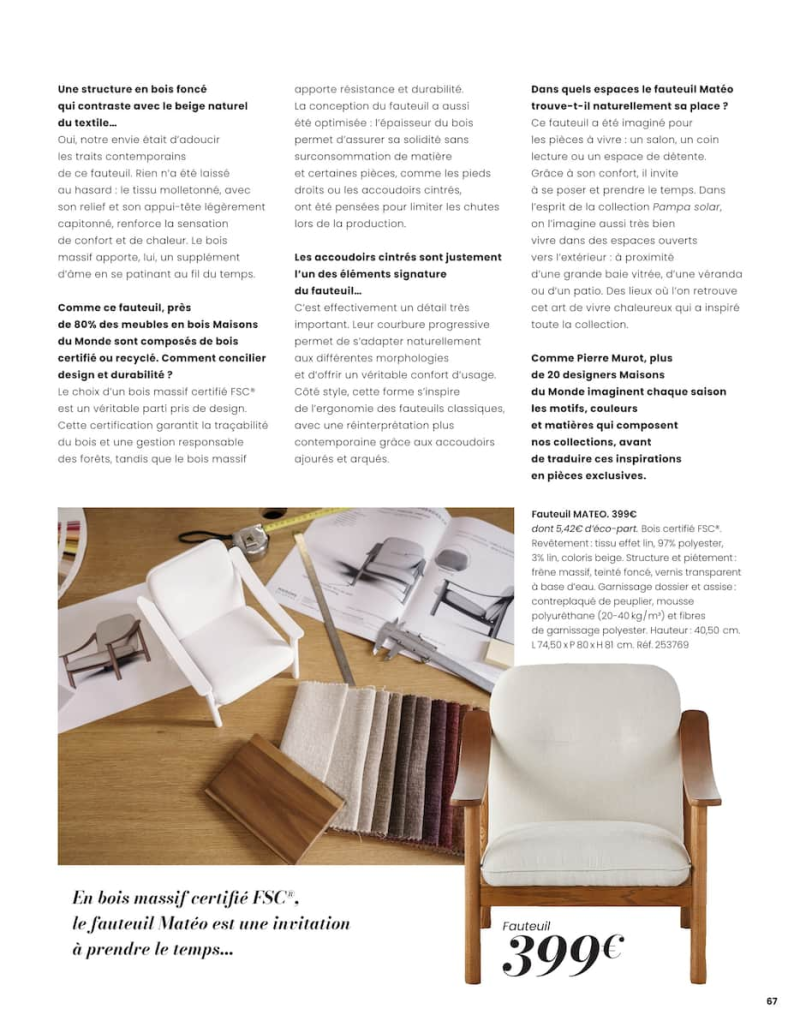 Maisons du Monde catalogue du 31/08 au 30/09/2026 – page 67