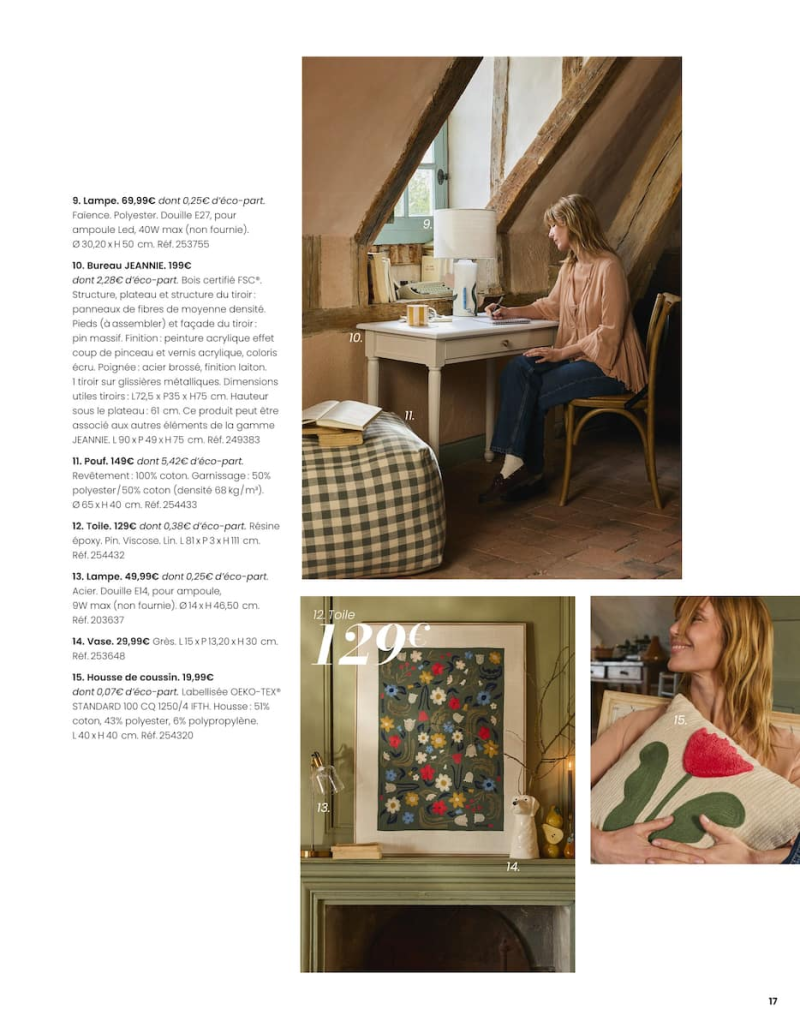 Maisons du Monde catalogue du 31/08 au 30/09/2026 – page 17