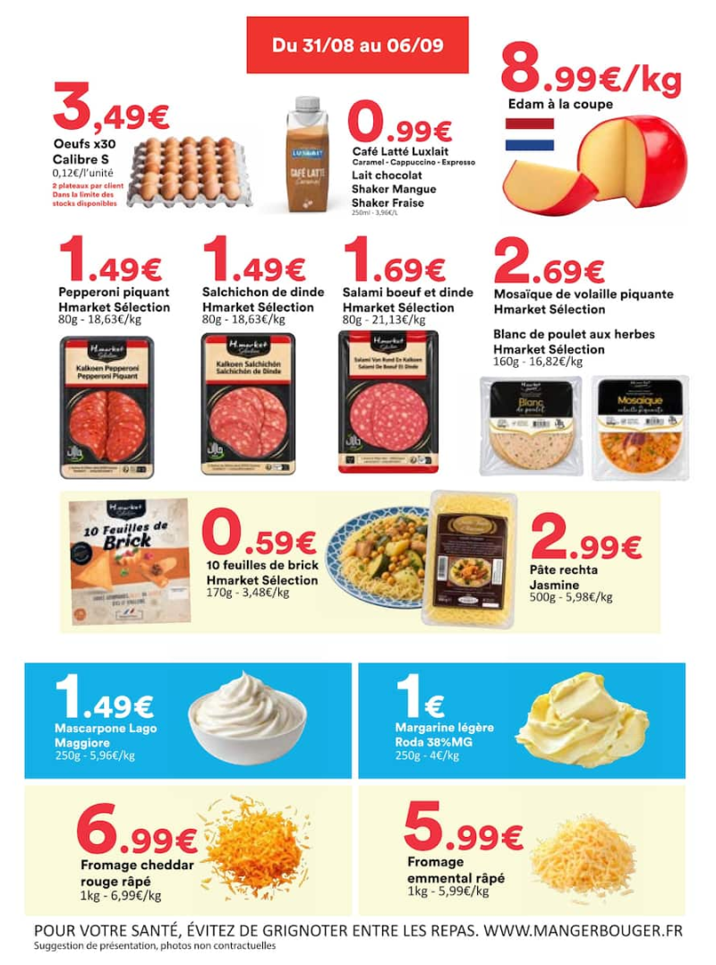 Hmarket catalogue du 31/08 au 07/09/2026 – page 4