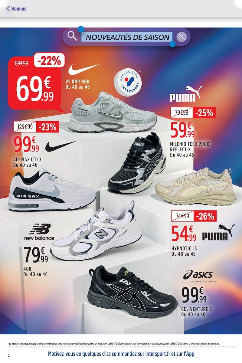 Intersport catalogue du 01/09 au 14/09/2026 – page 2