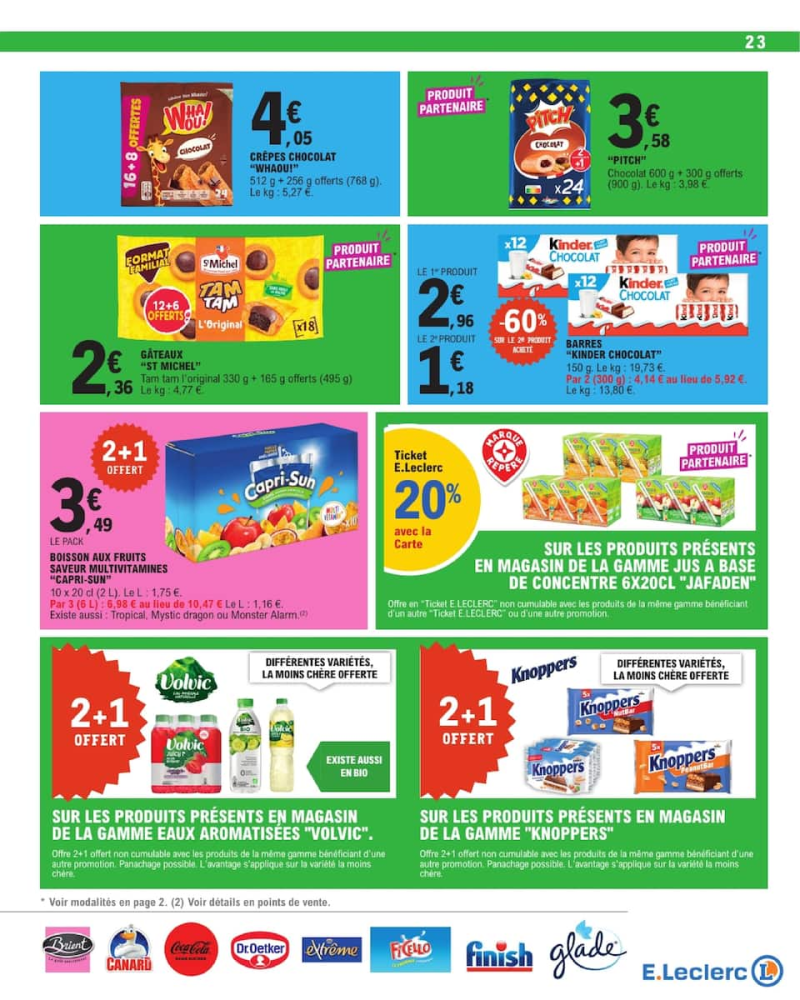 E.Leclerc catalogue du 01/09 au 13/09/2026 – page 23