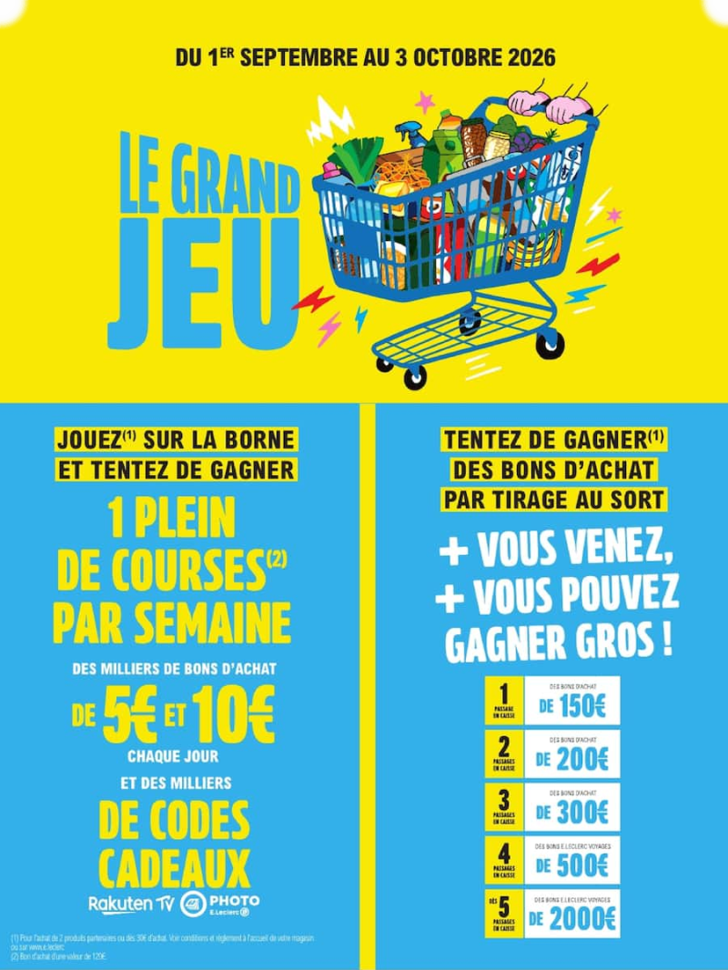 E.Leclerc catalogue du 01/09 au 13/09/2026 – page 2