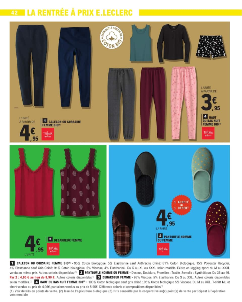 E.Leclerc catalogue du 01/09 au 13/09/2026 – page 42