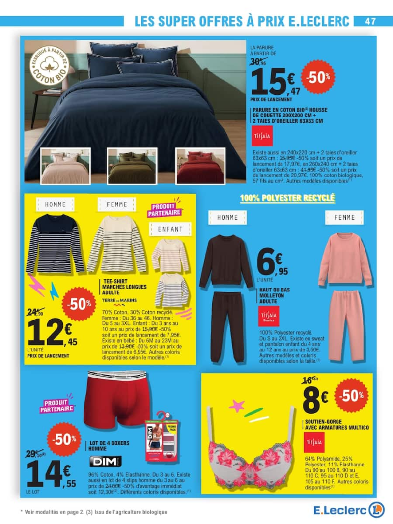 E.Leclerc catalogue du 01/09 au 13/09/2026 – page 47