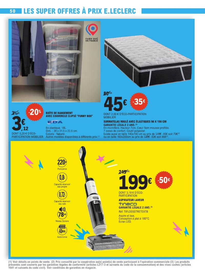 E.Leclerc catalogue du 01/09 au 13/09/2026 – page 50