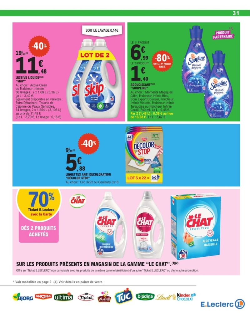E.Leclerc catalogue du 01/09 au 13/09/2026 – page 31