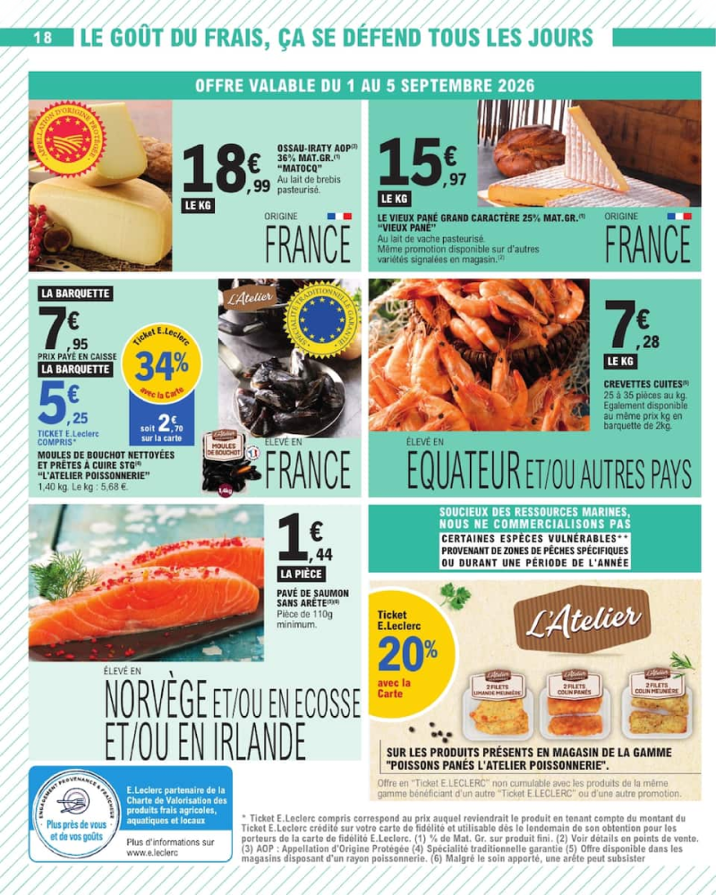E.Leclerc catalogue du 01/09 au 13/09/2026 – page 18