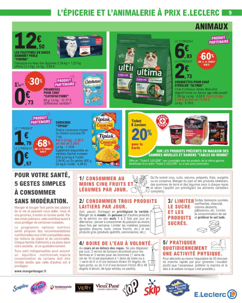 E.Leclerc catalogue du 01/09 au 13/09/2026 – page 9