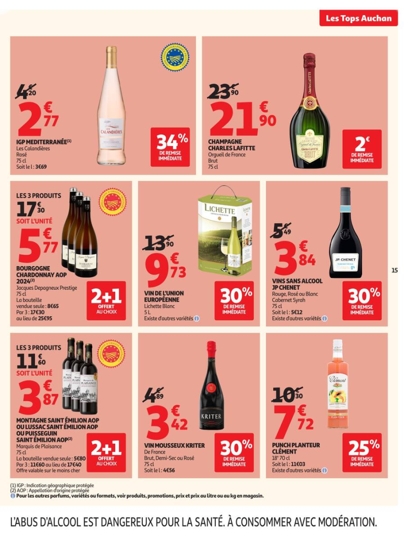 Auchan Supermarché catalogue du 01/09 au 13/09/2026 – page 15