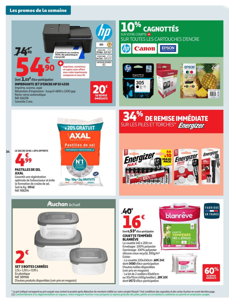 Auchan Supermarché catalogue du 01/09 au 13/09/2026 – page 34
