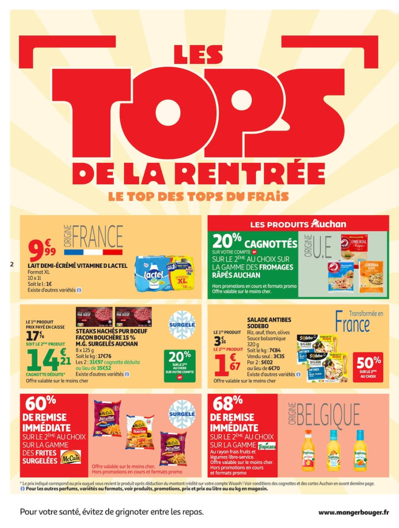 Auchan Supermarché catalogue du 01/09 au 13/09/2026 – page 2