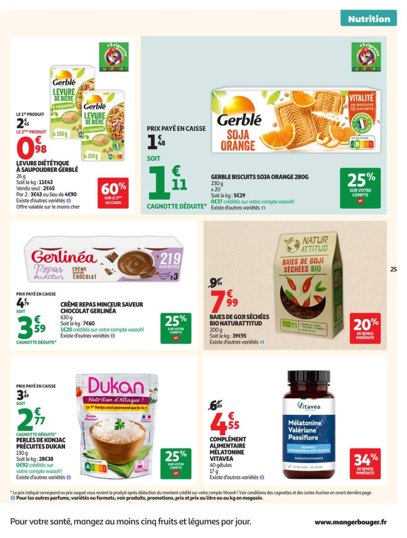 Auchan Supermarché catalogue du 01/09 au 13/09/2026 – page 25