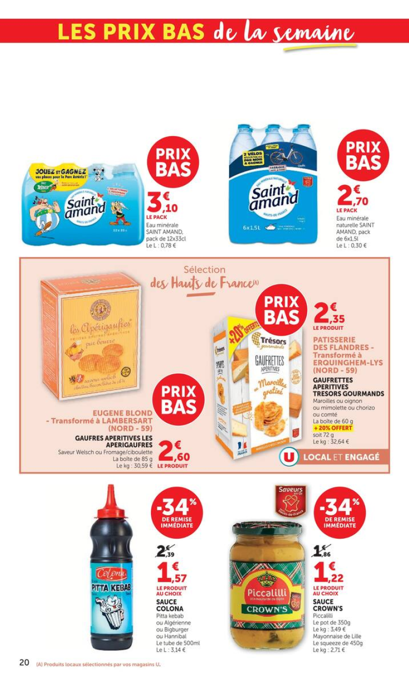 Super U catalogue du 01/09 au 14/09/2026 – page 20