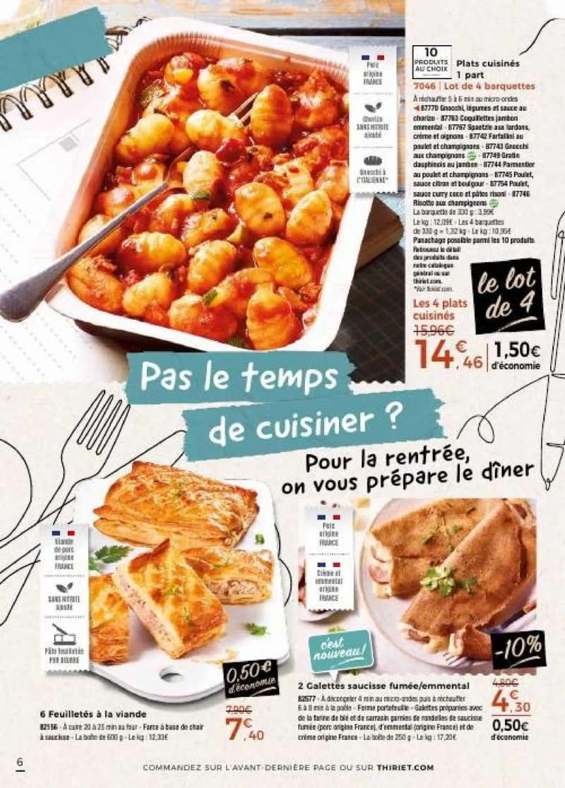 Thiriet catalogue du 11/08 – page 6