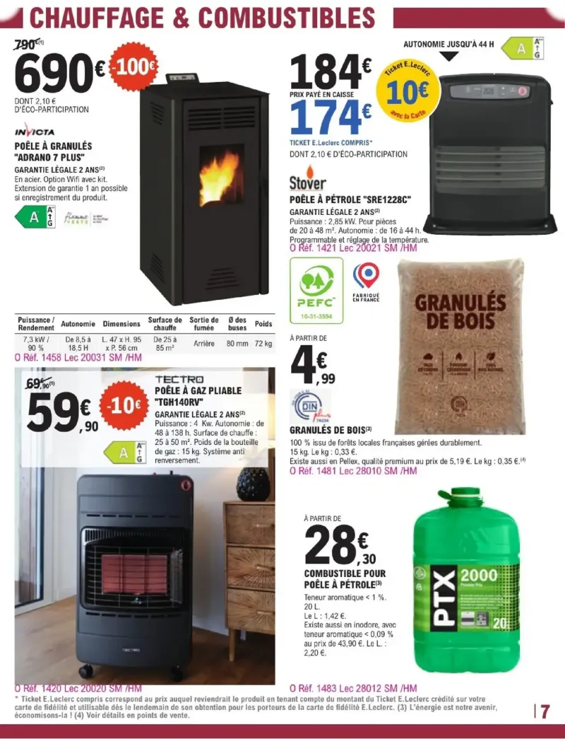 Brico E.Leclerc catalogue du 25/08 – page 7