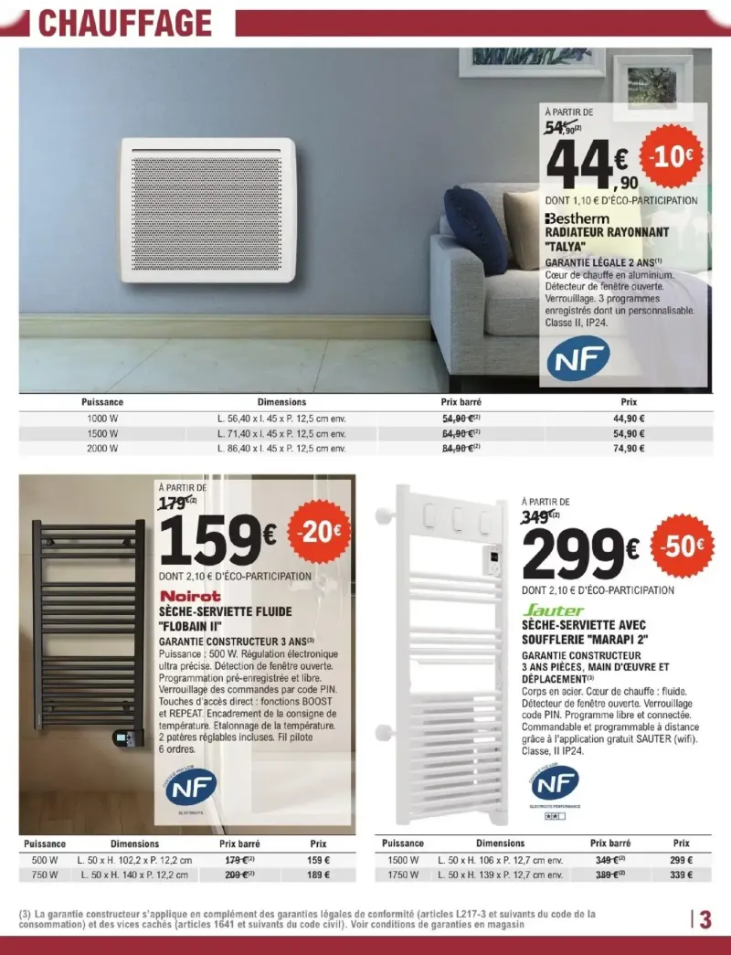 Brico E.Leclerc catalogue du 25/08 – page 3
