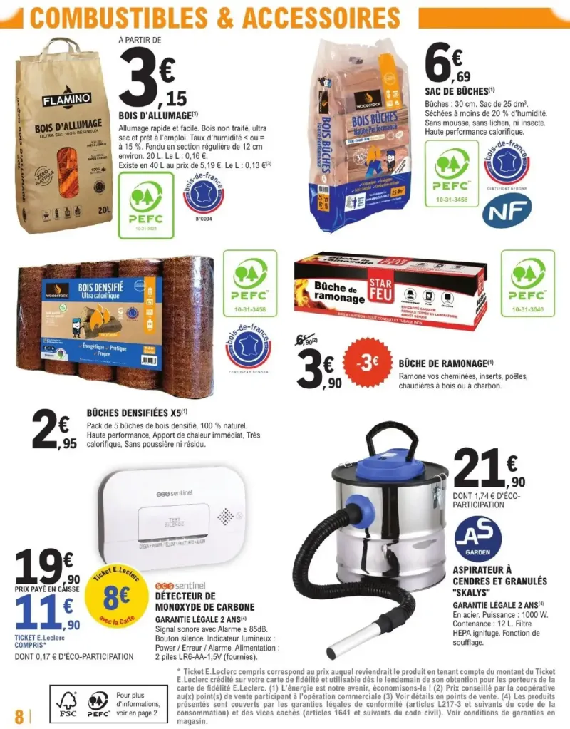 Brico E.Leclerc catalogue du 25/08 – page 8