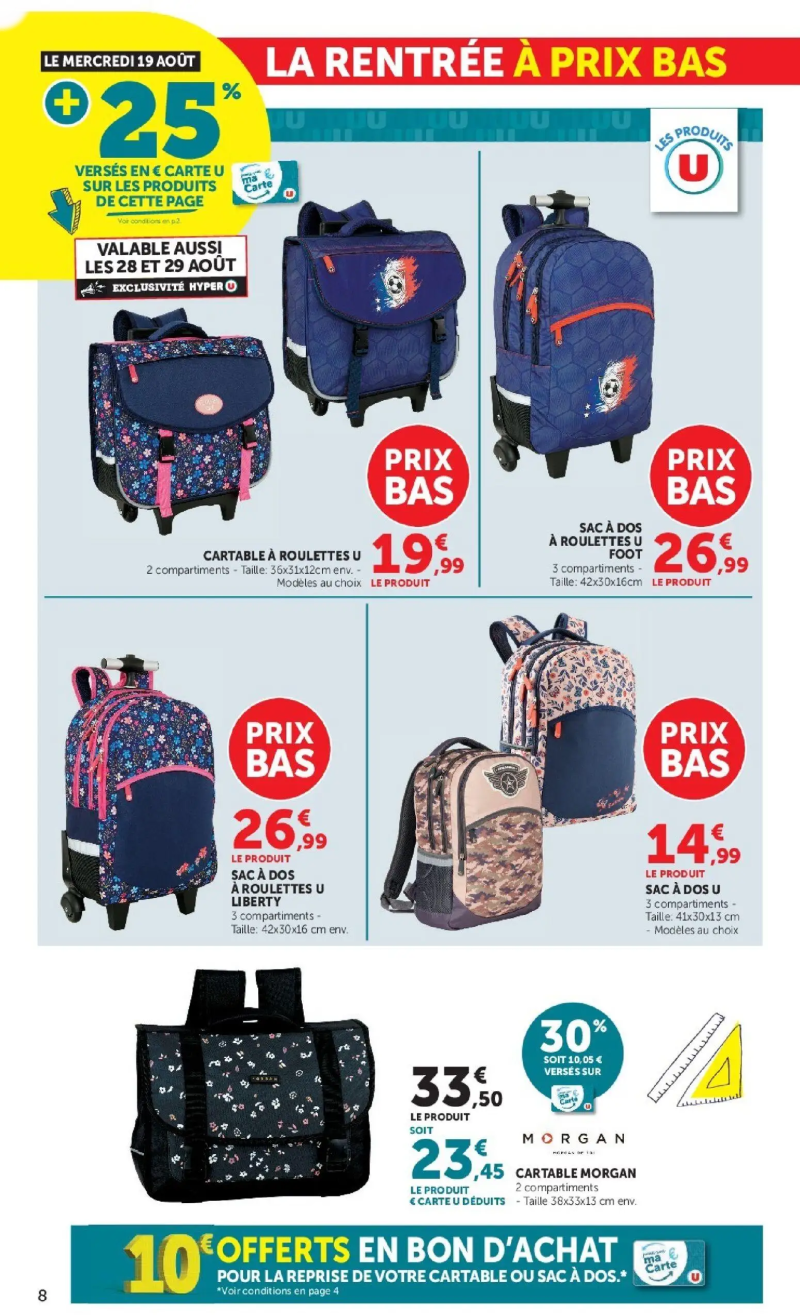 Hyper U catalogue du 11/08 – page 8