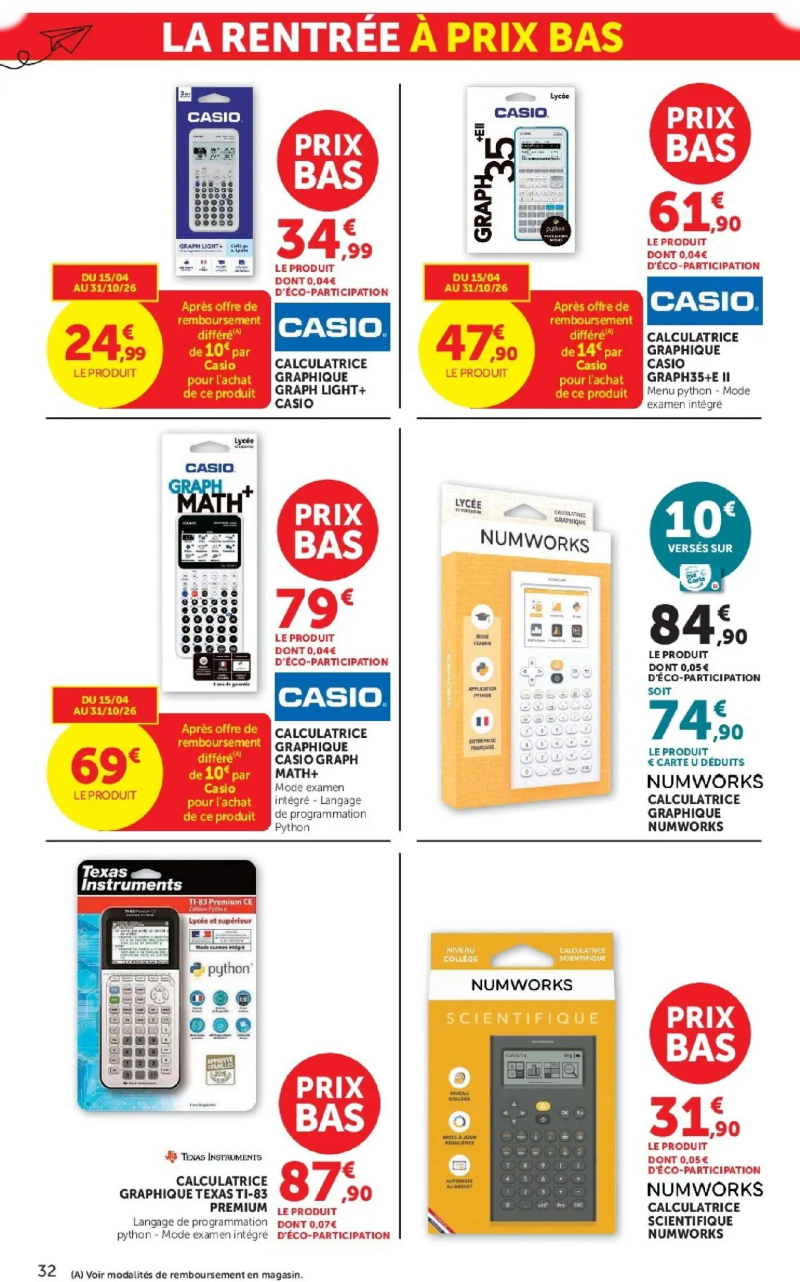 Hyper U catalogue du 11/08 – page 32