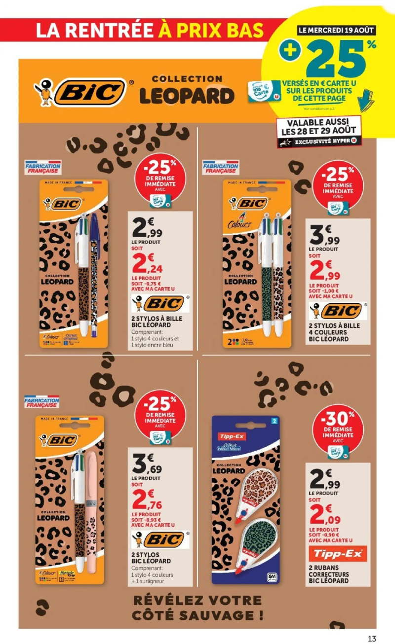 Hyper U catalogue du 11/08 – page 13