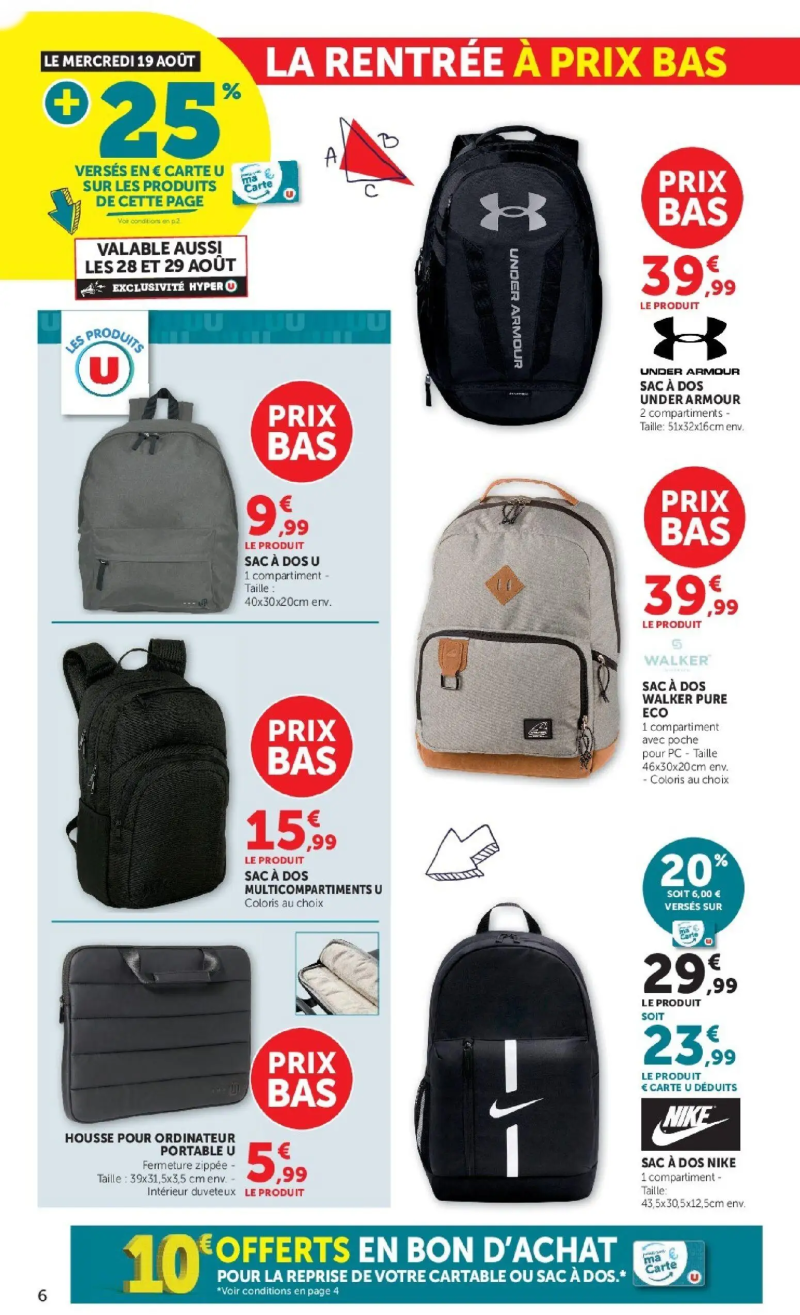 Hyper U catalogue du 11/08 – page 6