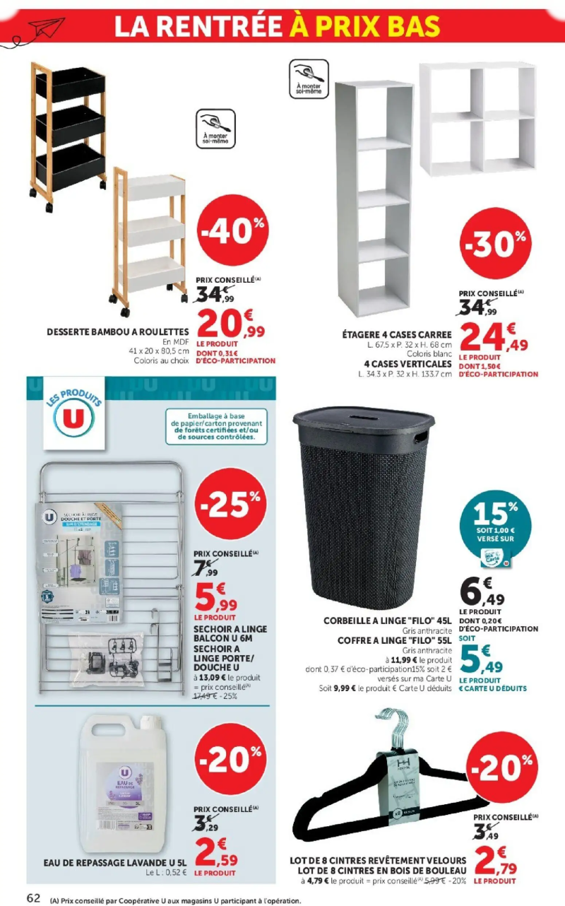 Hyper U catalogue du 11/08 – page 62