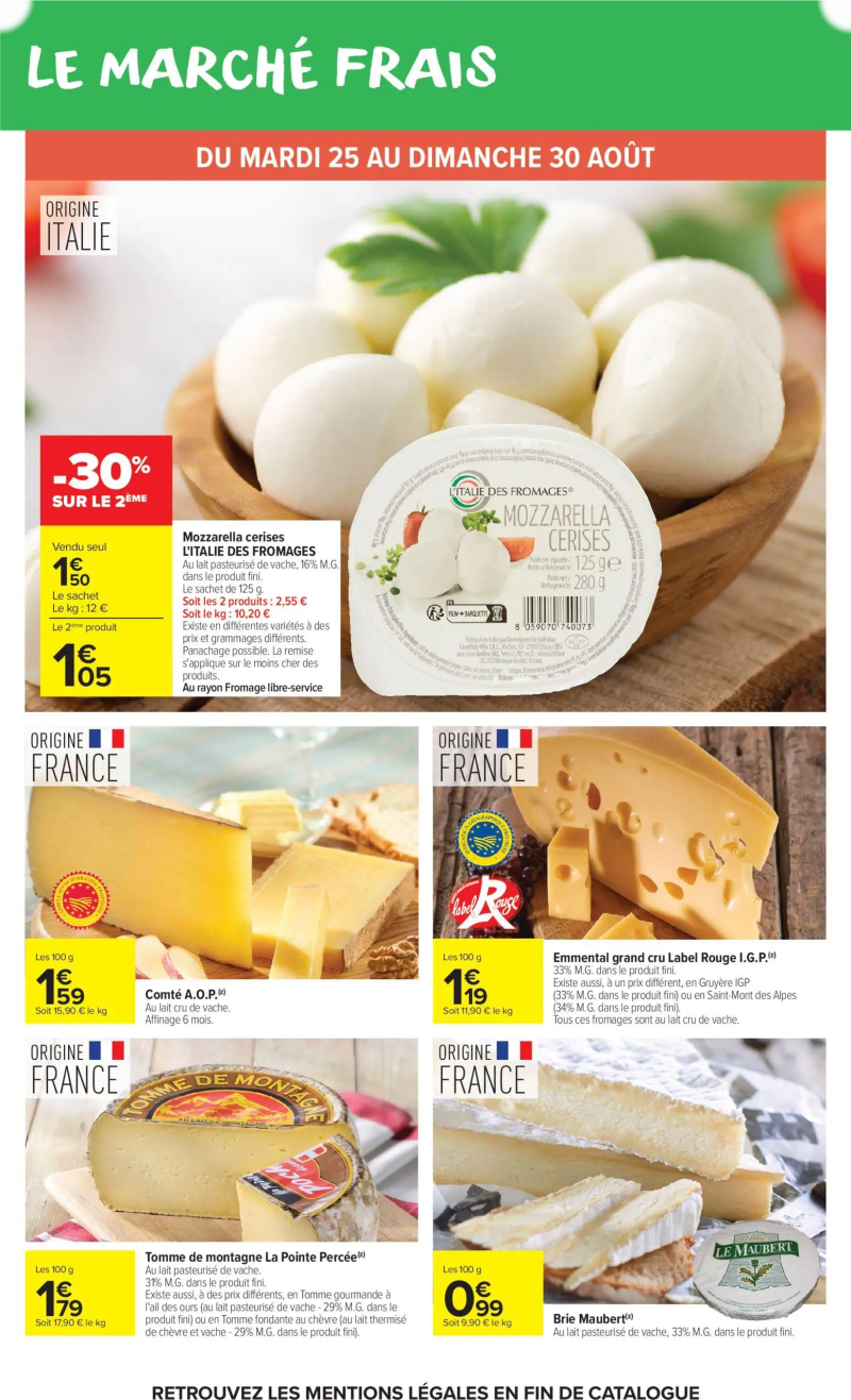 Carrefour Market catalogue du 25/08 – page 19