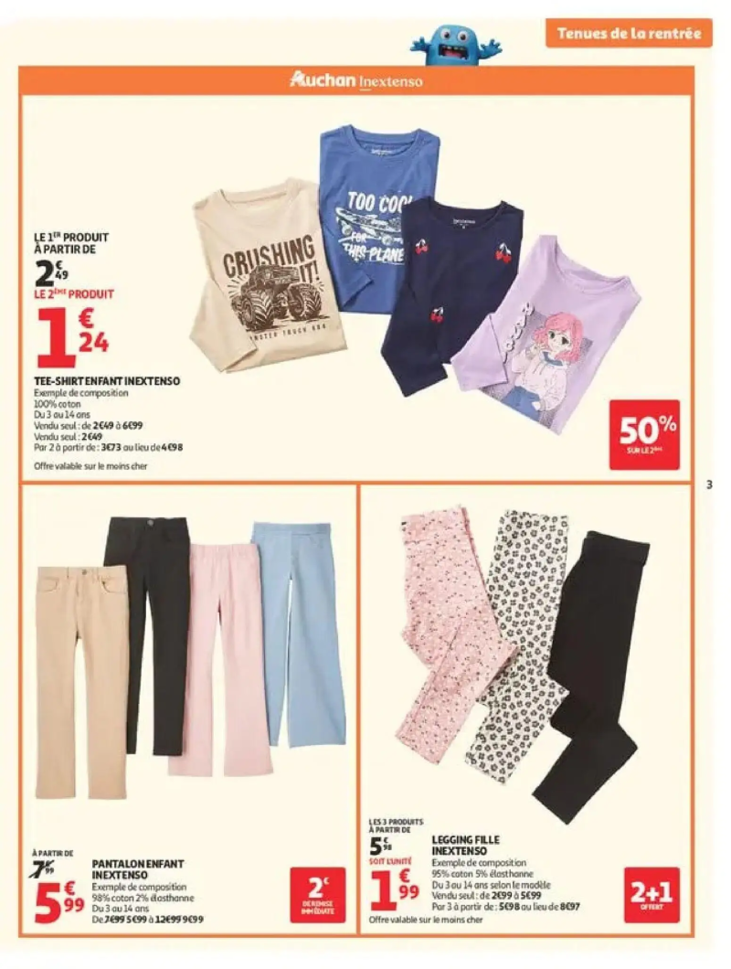 Auchan catalogue du 11/08 – page 3