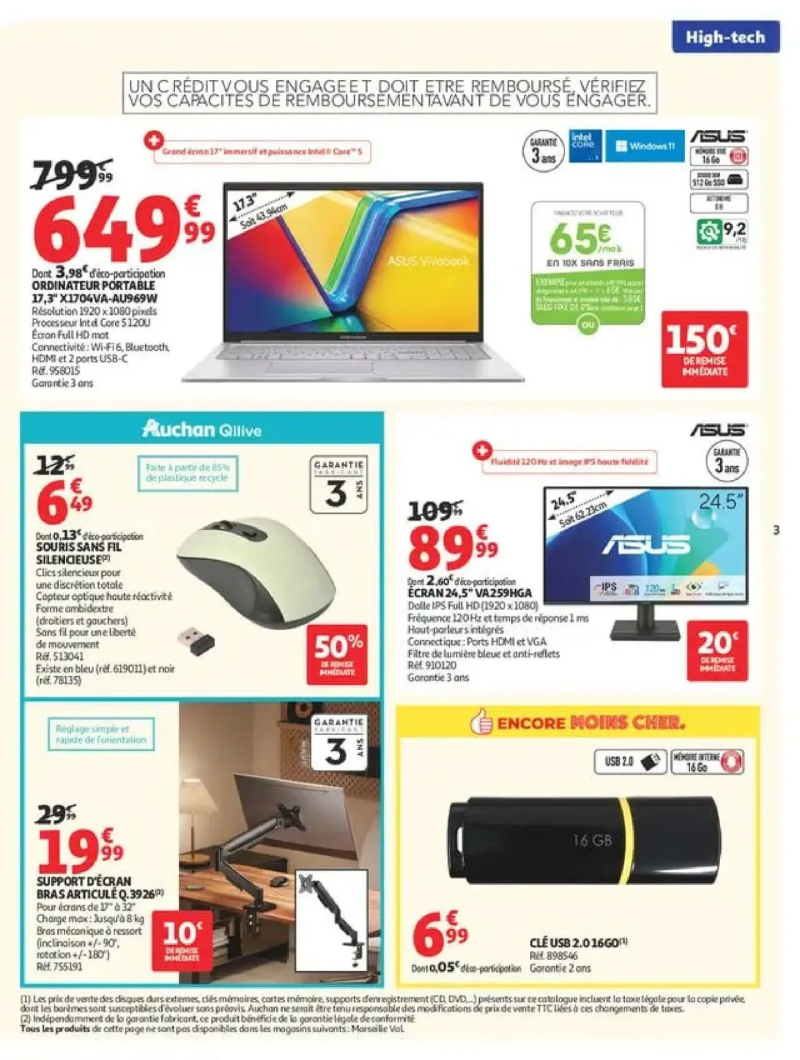 Auchan catalogue du 18/08 – page 3