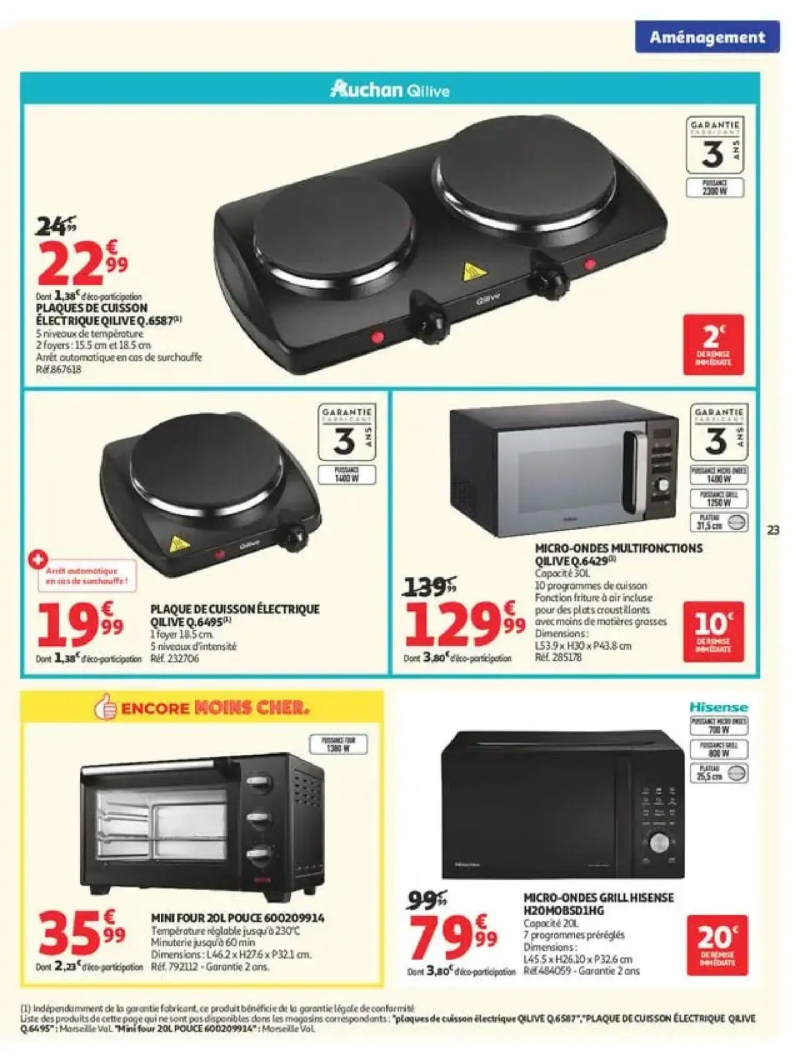Auchan catalogue du 18/08 – page 23