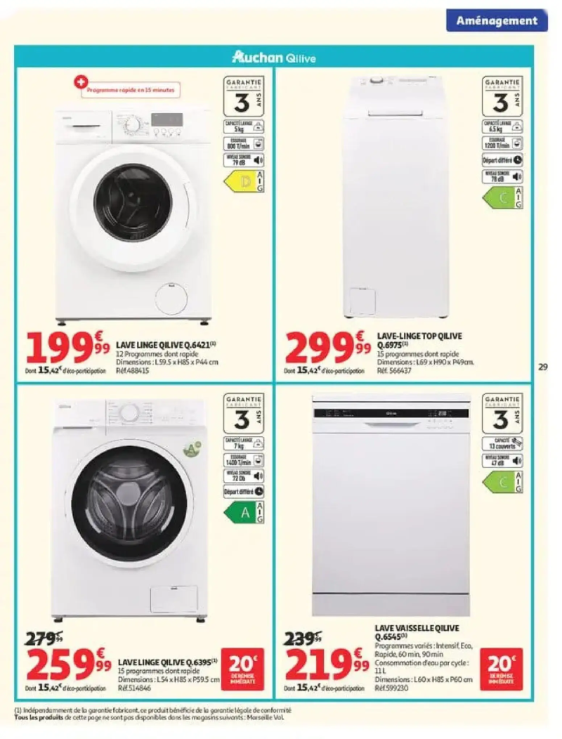Auchan catalogue du 18/08 – page 29