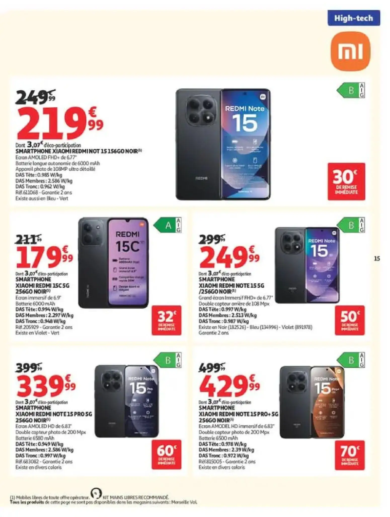 Auchan catalogue du 18/08 – page 15